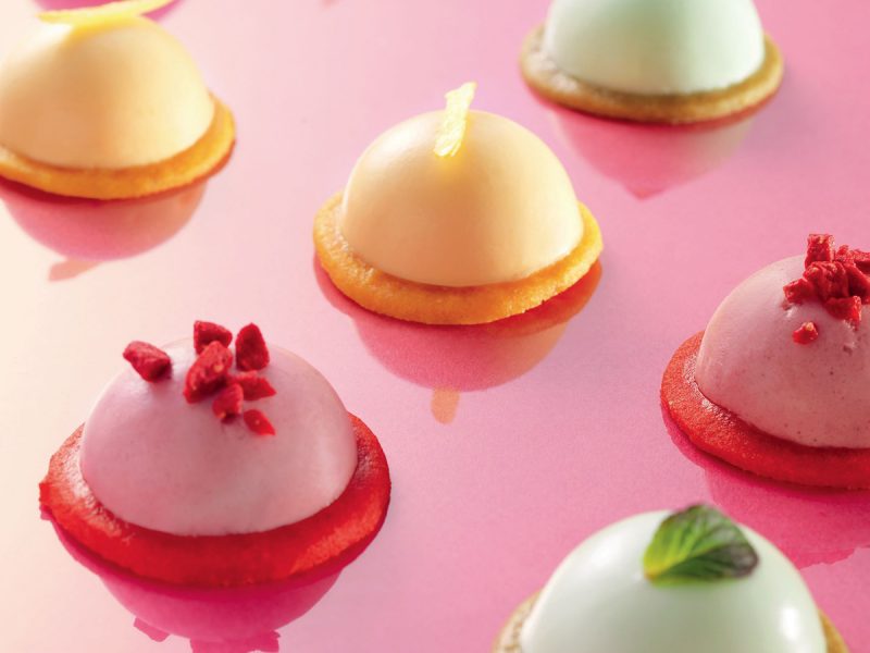 Mini mousse alla frutta