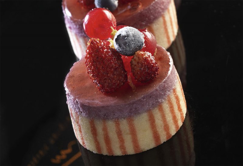 Mousse ai frutti di bosco