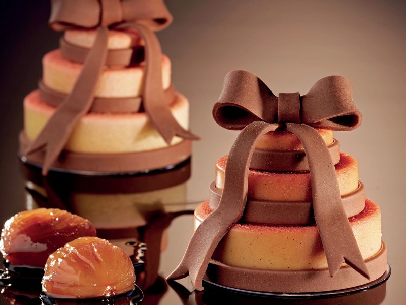 Semifreddo alla nocciola e marrons glacés