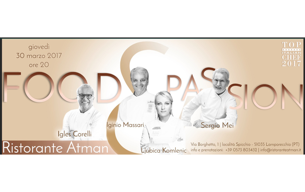 Cena stellare da Atman