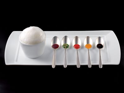 Appunti di viaggio. Spuma impalpabile di parmigiano, asparagi e tartufo estivo, aceto balsamico di 25 anni e 4 sue stimolanti imitazioni