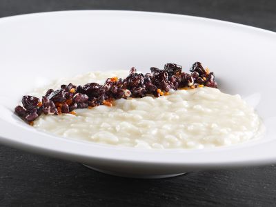 Bianco-nero, morbido-croccante, dolce-salato