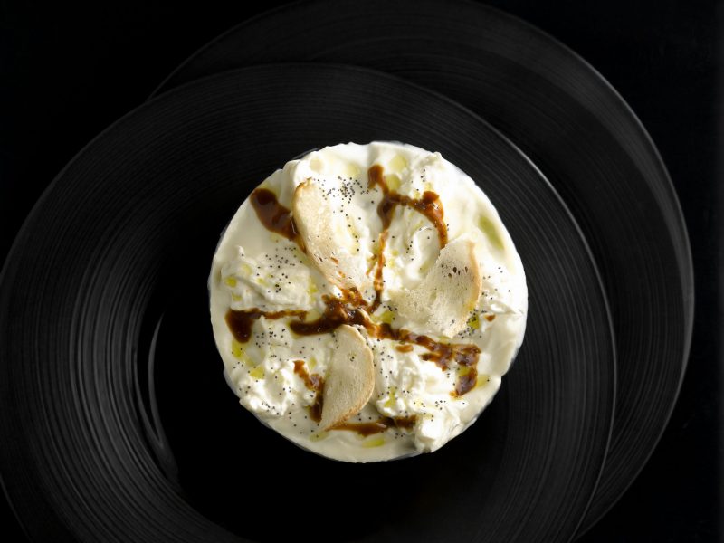 Burrata al cucchiaio