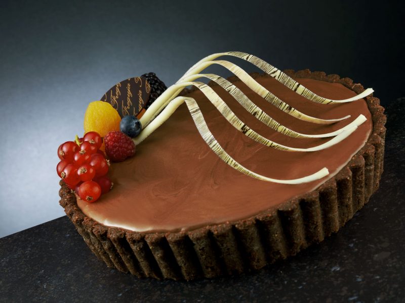 Crostata albicocche e cioccolato
