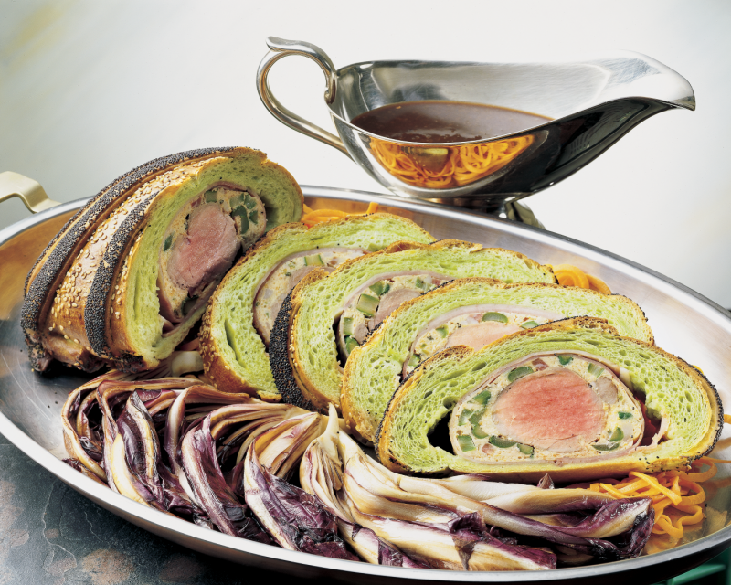 Filetto di maialino in crosta di pane