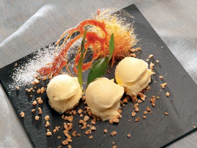 Gelato al mandarino