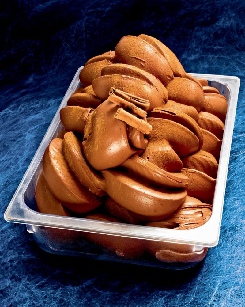 Gelato cioccolato e cannella