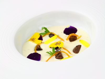 Gorgonzola, arance e cioccolato di Modica