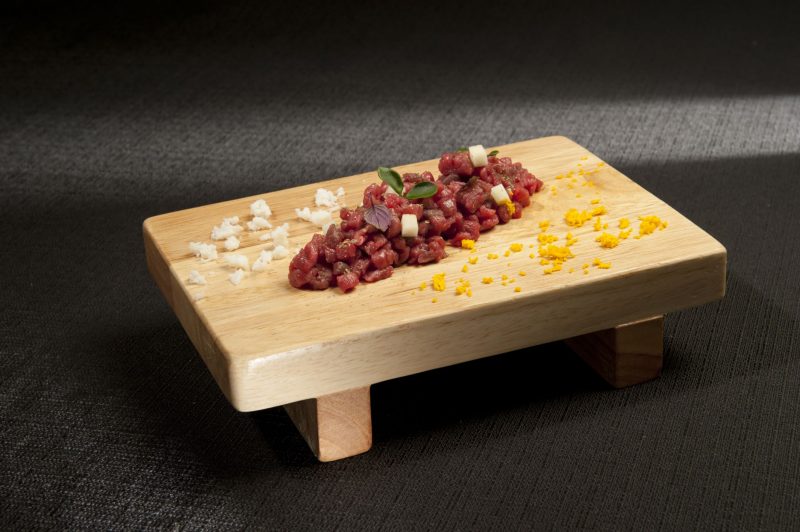 La super tartare marinata nella birra Urquell