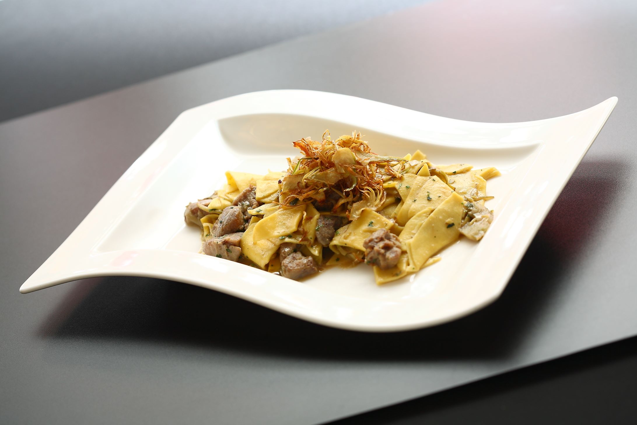 Maltagliati con animelle di vitello e carciofi - Italian ...
