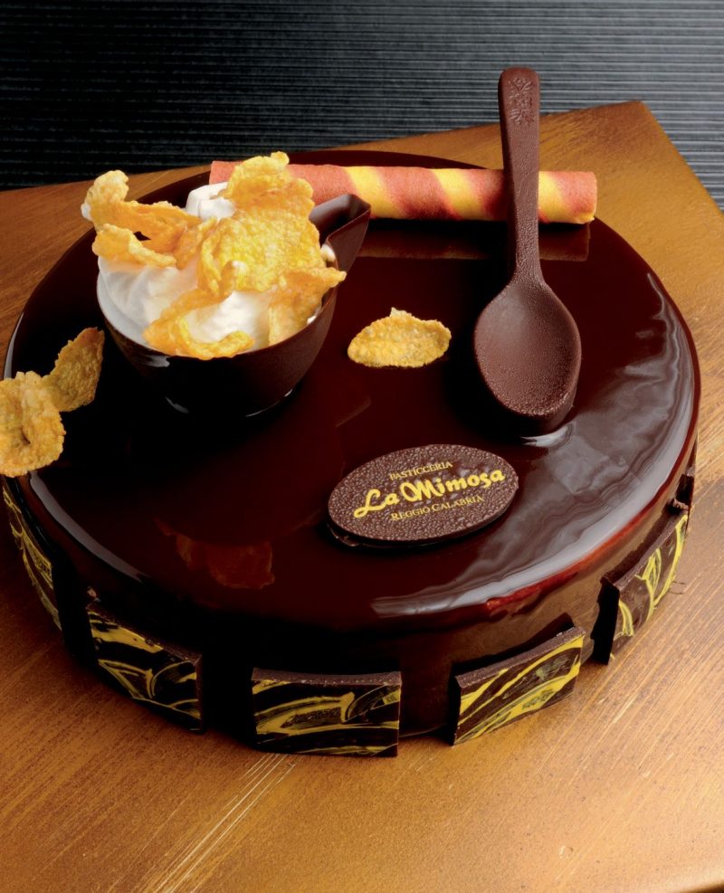 Mousse al cioccolato e caffè