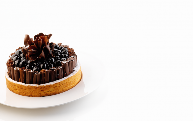 Mousse al mascarpone con marasche e mandorle