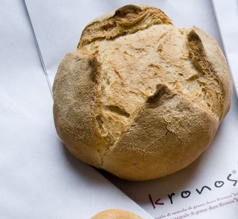 Pane con miscela qualità bio Kronos di Molino Grassi