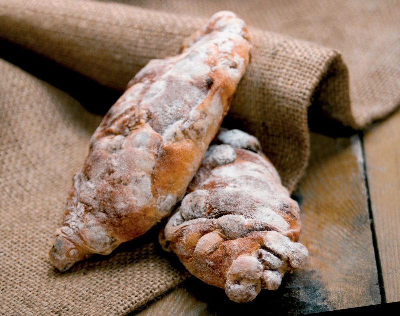 Pane con uva