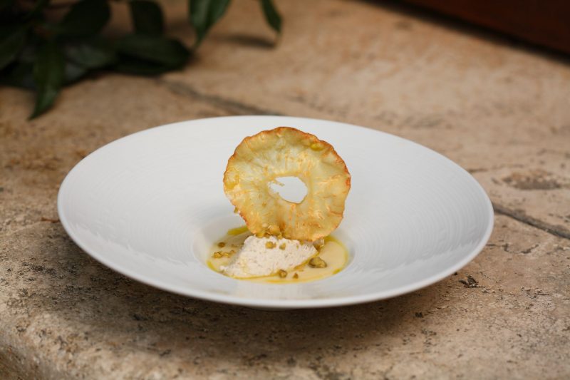 Patè di anguilla in salsa di sedano rapa