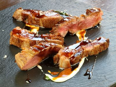 Pluma di maiale iberico