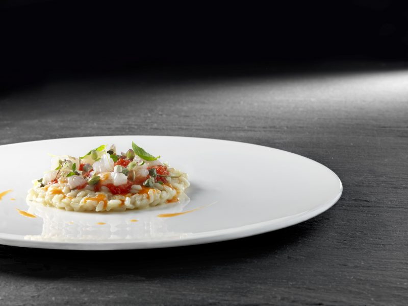 Risotto Carnaroli all’olio di olive Nocellara
