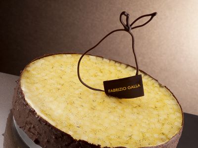 Torta di pere, cioccolato e vaniglia