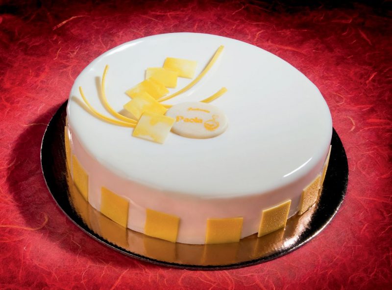 Torta limone e lampone