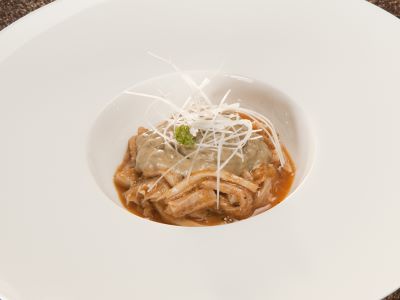 Trippa di vitella piemontese lavata a mano ai porri di cervere D.O.P