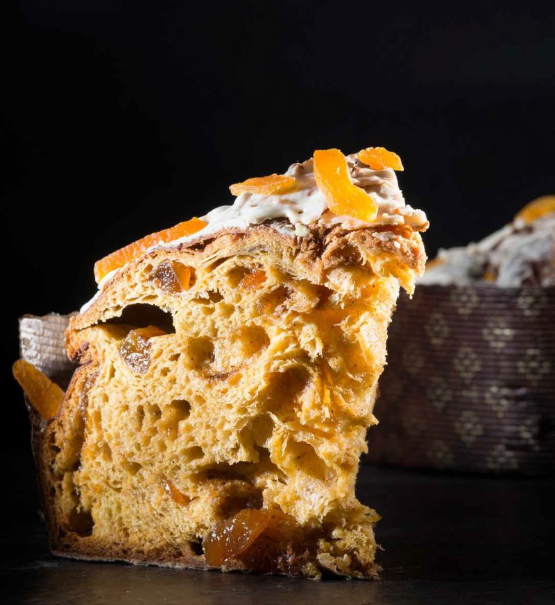 Il Panettone albicocca e caffè di Denis Dianin