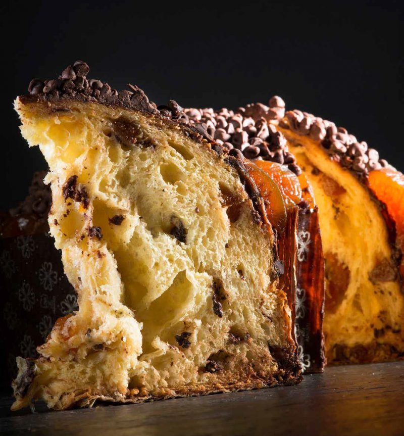 Il Panettone Pellecchielle e Cioccolato di Pasquale Marigliano