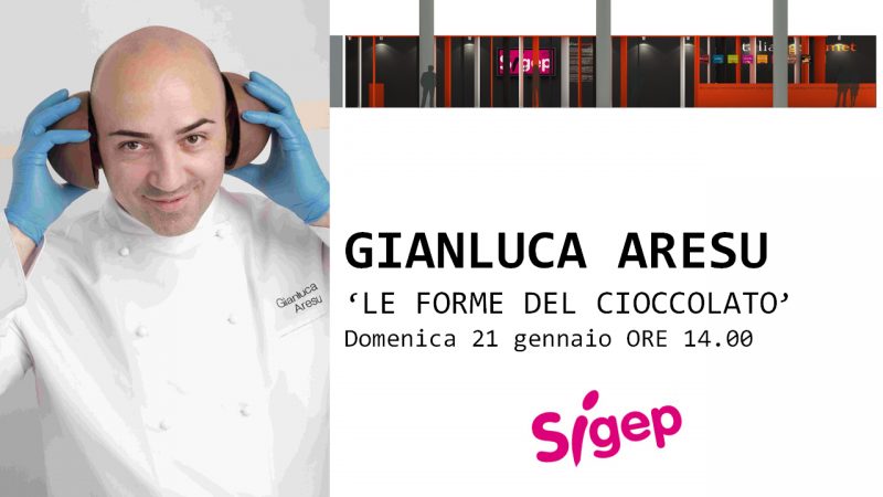 Sigep: Gianluca Aresu presenta Le forme del cioccolato