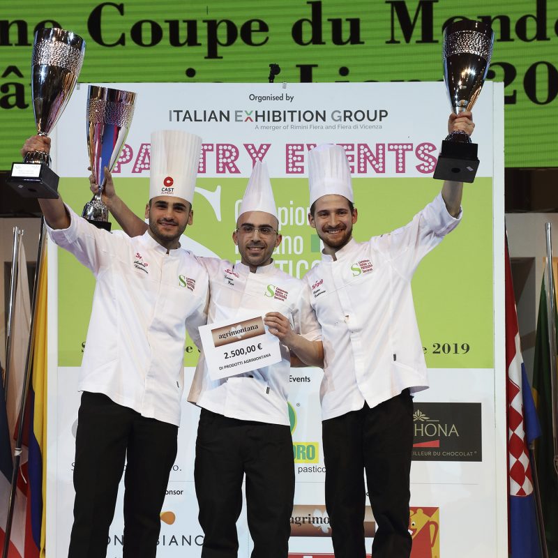 Selezione Coupe du Monde de la Pâtisserie 2019: proclamato il trio italiano