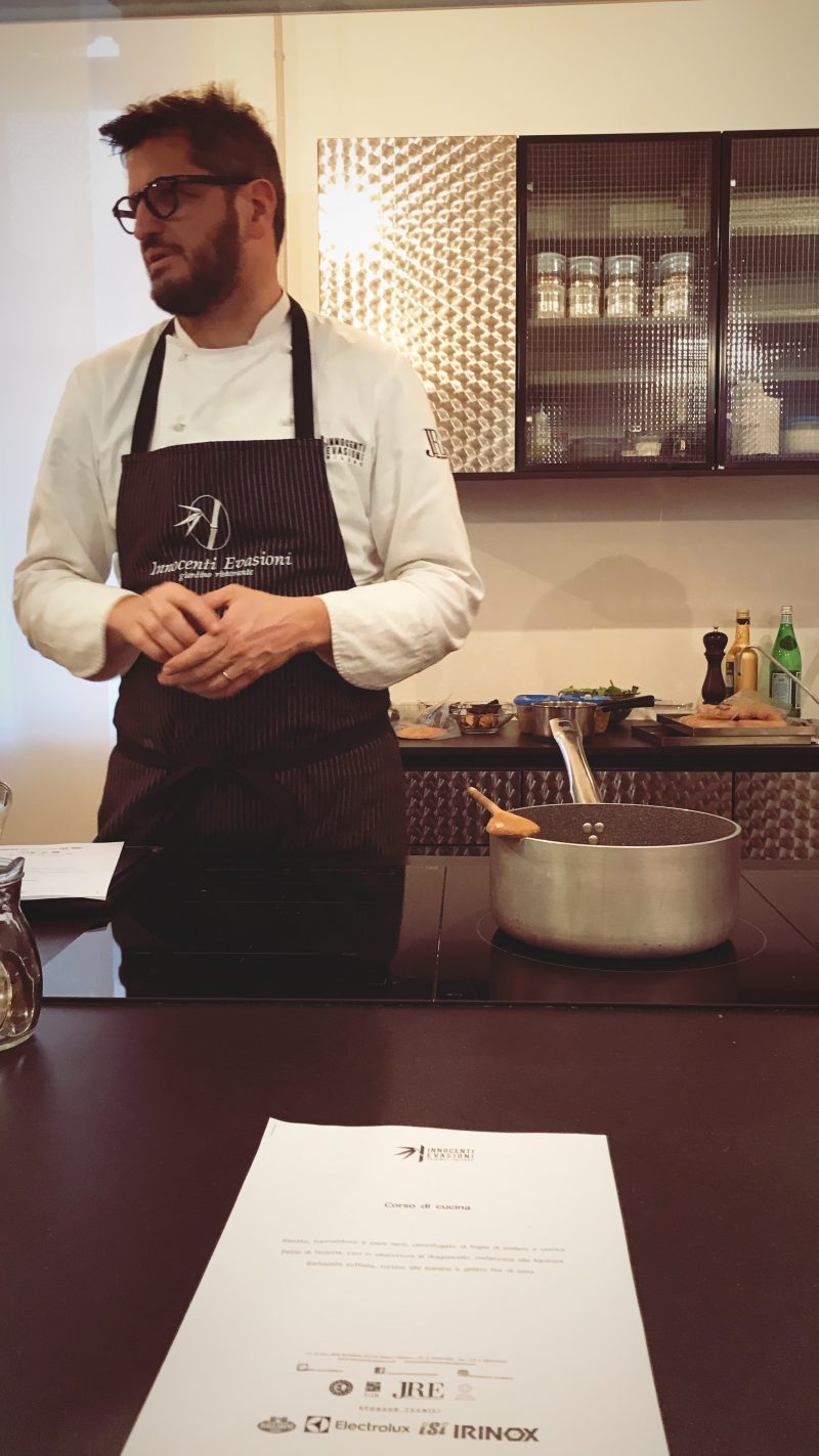 Innocenti Evasioni Gourmet Factory: la scuola di cucina dello chef Tommaso Arrigoni