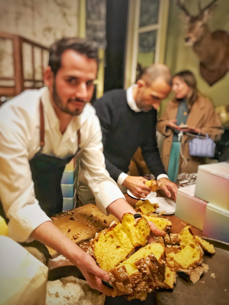 Andrea Tortora sbarca a Milano con l’uovo di colomba