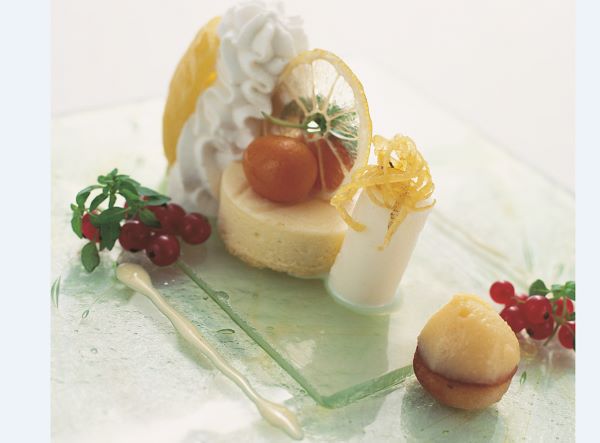 Delizia con crema pasticcera al limone sfusato d’Amalfi