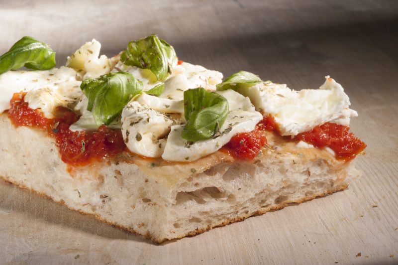 La Pizza Margherita al trancio di Renato Bosco