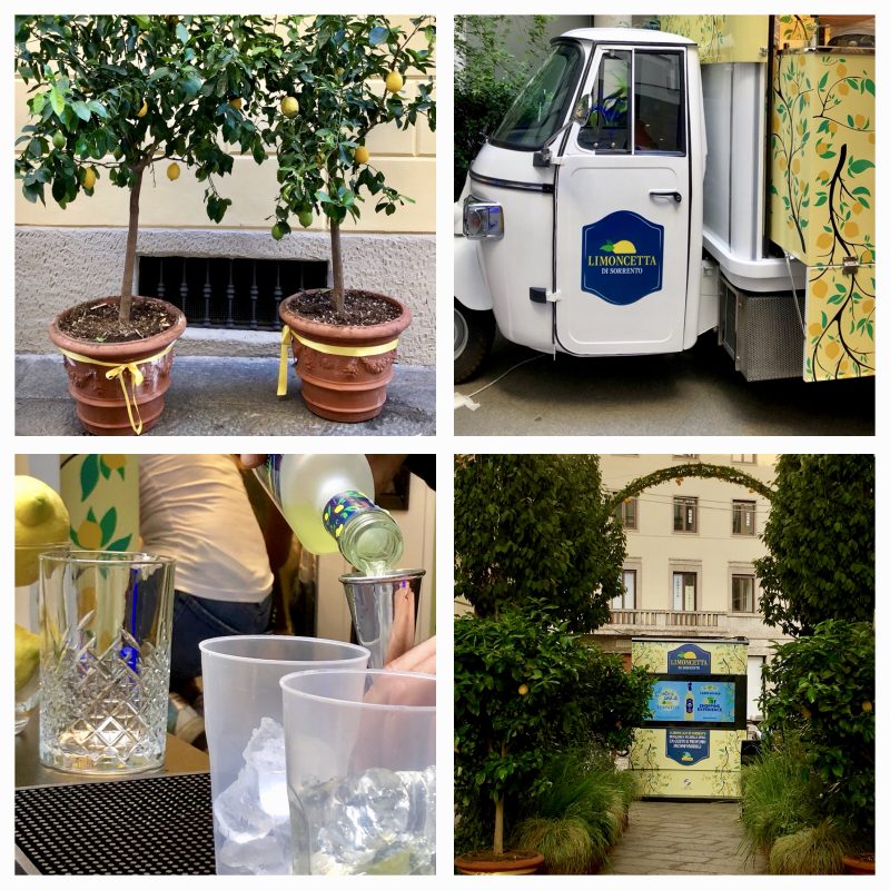 I Limoni di Sorrento arrivano in via Spiga. Ecco Limoncetta