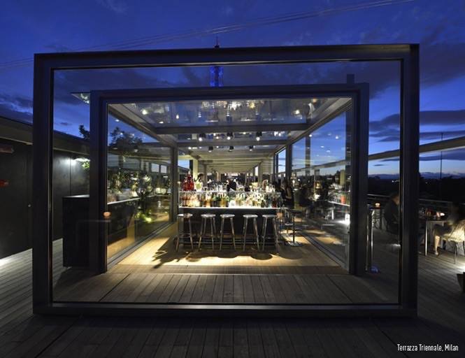Cenare al museo: Osteria con vista Terrazza Triennale