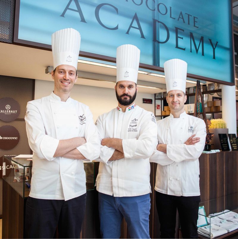 Focus sul gelato al cioccolato