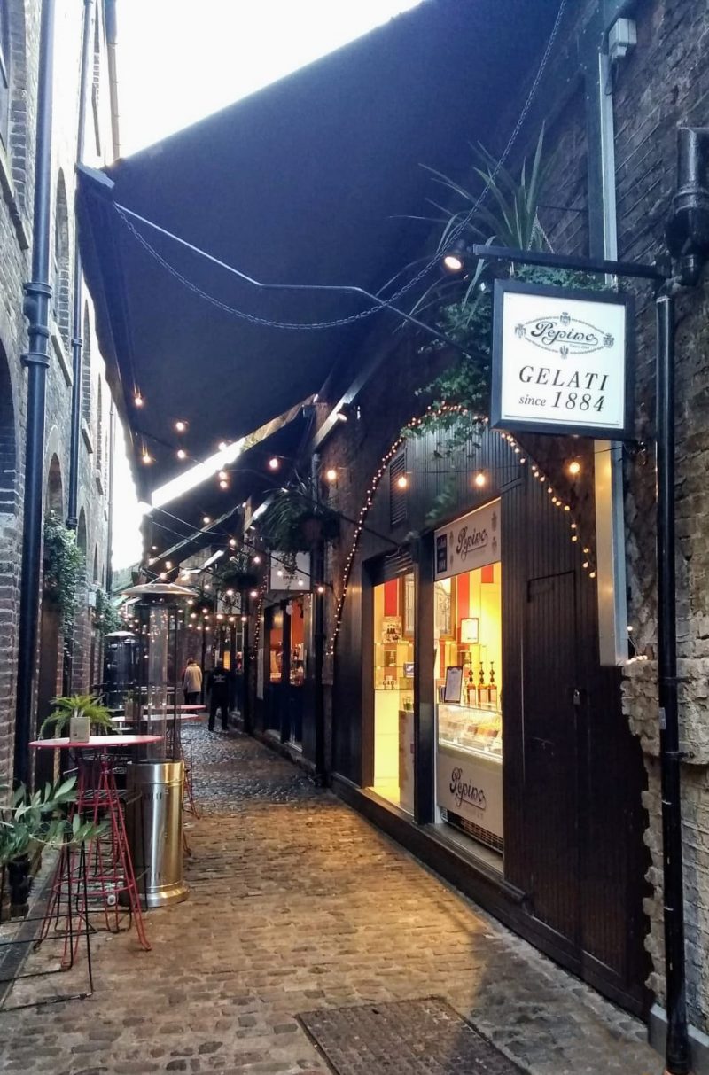 Gelati PEPINO 1884: a Londra e oltre