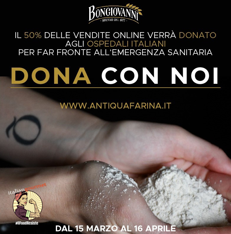 Molino Bongiovanni: dona con noi