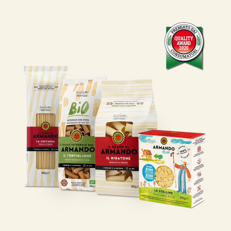 Pasta Armando si aggiudica il Quality Awards 2020