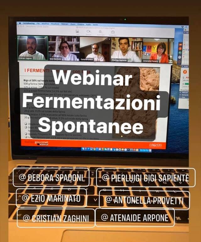 Grande successo per il webinar “Fermentazioni spontanee” con grandi professionisti del settore