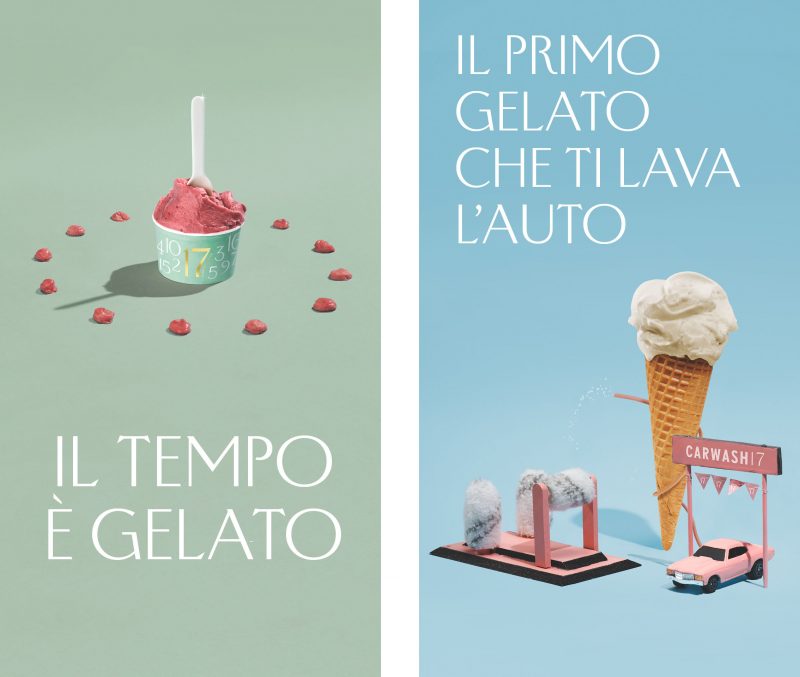 Gusto17, il primo gelato che regala il Tempo