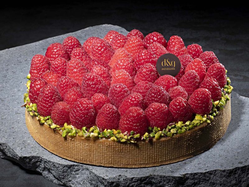 Crostata di lamponi