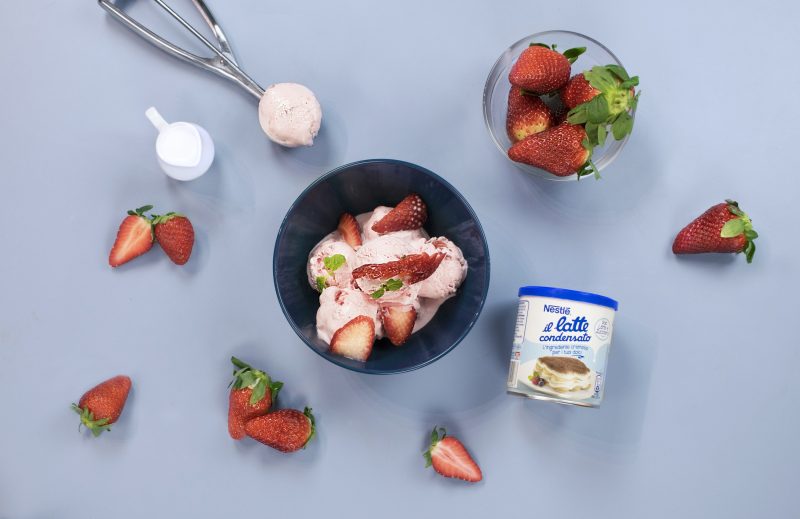 La ricetta del gelato naturale, da fare in casa con Nestlé