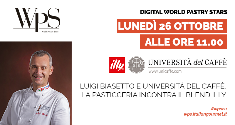 Quando la pasticceria incontra il blend illy: a WPS una masterclass da non perdere con Luigi Biasetto