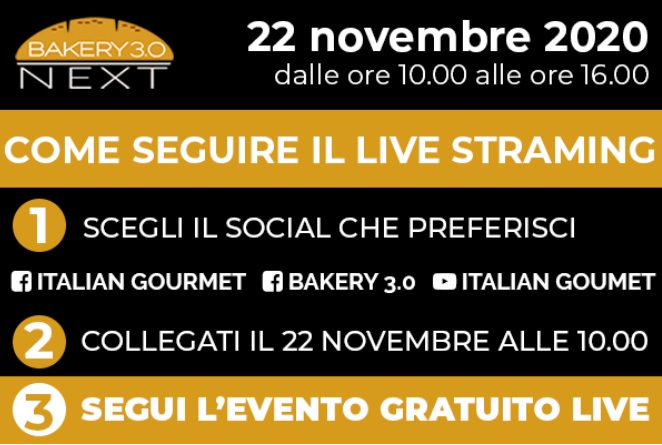 BAKERY3.0 NEXT: 22 NOVEMBRE ORE 10.00