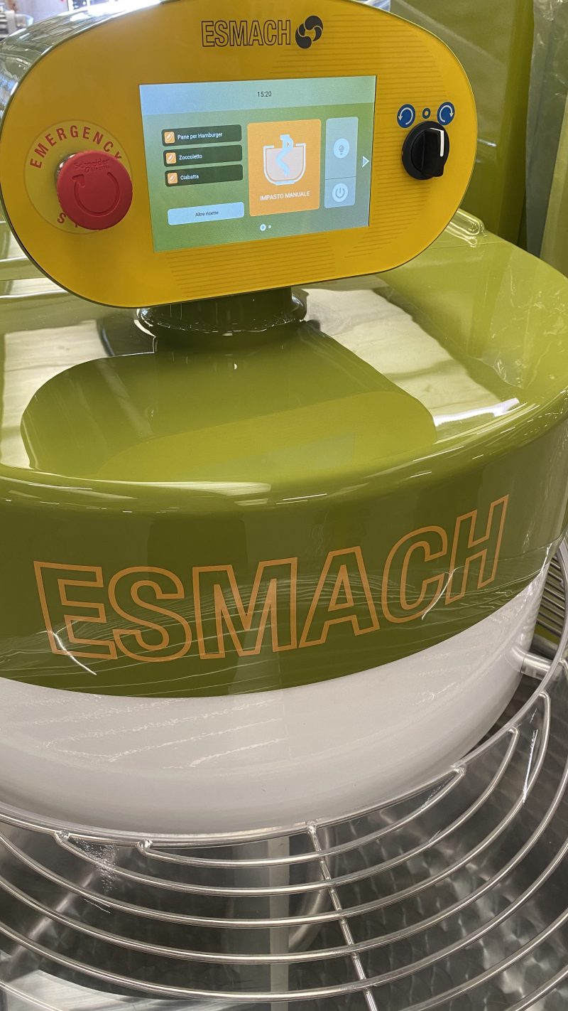 SPI “AI” di Esmach: l’impastatrice evoluta, intuitiva e smart