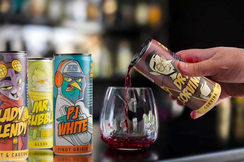 Il vino buono sta… in lattina