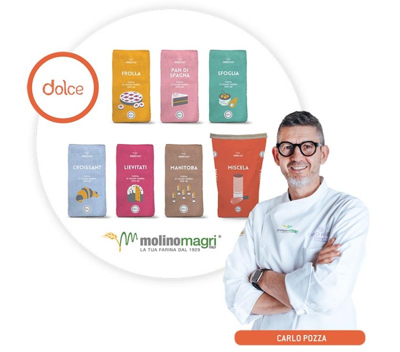 Linea Dolce: Molino Magri collabora con il Maestro AMPI Carlo Pozza