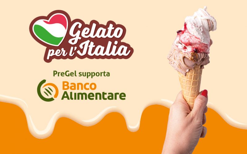 Con Pre.Gel un “Gelato per l’Italia”