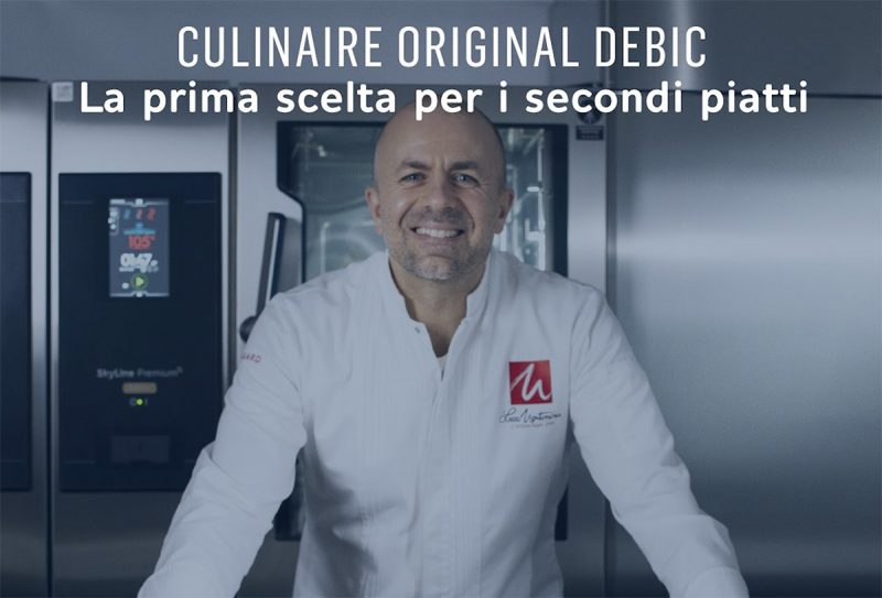 Secondi di carne e pesce: il ricettario di Luca Montersino con Culinaire Original di Debic Italia
