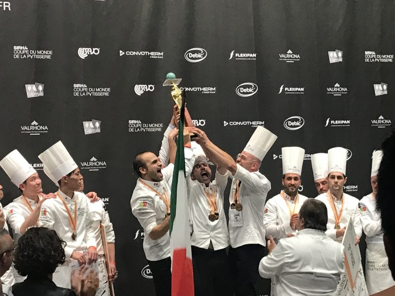 Italia Mondiale: è oro anche alla Coupe du Monde de la Pâtisserie